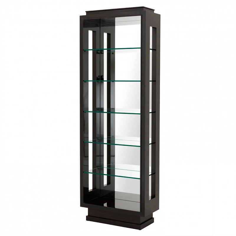 Витрина Eichholtz Cabinet Yardley Коричневый Прозрачное Стекло Витрина Eichholtz Cabinet Yardley Коричневый Прозрачное Стекло в Барнауле | Loft Concept