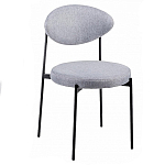 Стул металлический с мягкой спинкой и сиденьем Alfie Chair варинант исполнения - 3 | Loft Concept в Барнауле