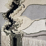 Панно ручная работа Черно-Белый Природный Орнамент  варинант исполнения - 1 | Loft Concept в Барнауле