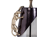 Настольная лампа с декором в виде ягуара Golden Jaguar варинант исполнения - 1 | Loft Concept в Барнауле