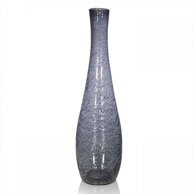 Ваза Glass Lava Tall Серый (Gray) Ваза Glass Lava Tall Серый (Gray) в Барнауле | Loft Concept
