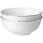 Обеденный сервиз белый из фарфора на 6 персон 23 предмета Garden Whisper Porcelain Set  варинант исполнения - 3 | Loft Concept в Барнауле