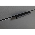 Комод цвета графит с 3-мя ящиками Strict Lines  варинант исполнения - 4 | Loft Concept в Барнауле