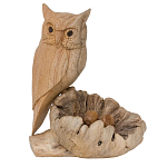 Статуэтка из дерева сова Animals of the World варинант исполнения - 4 | Loft Concept в Барнауле