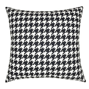 Декоративная подушка Black and White Pattern #6