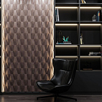 Гипсовая 3D панель с принтографией PM-36 варинант исполнения - 5 | Loft Concept в Барнауле