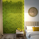 Гипсовая 3D Панель M-41 A, B варинант исполнения - 2 | Loft Concept в Барнауле