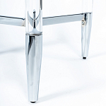 Приставной столик со стеклянной столешницей Deimos варинант исполнения - 5 | Loft Concept в Барнауле