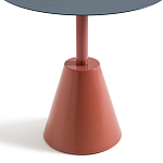 Стол для сада из стали Round Steel варинант исполнения - 3 | Loft Concept в Барнауле