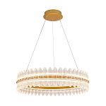 Люстра круглая с декоративными элементами в виде лепестков Round Light Flashing варинант исполнения - 3 | Loft Concept в Барнауле