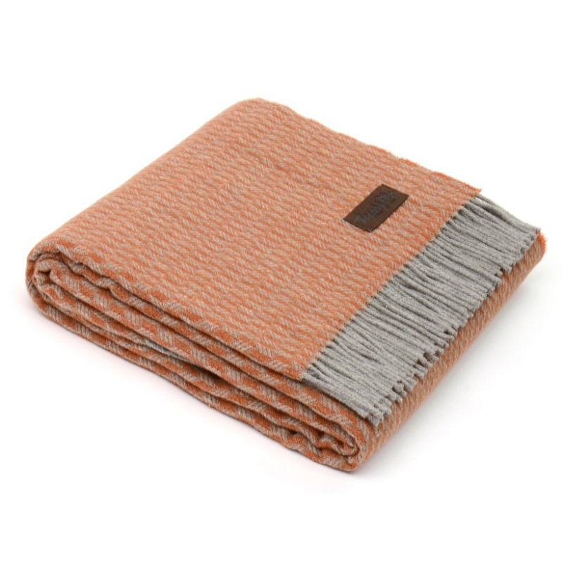 Плед GRIFONE 0002 Marzotto Розовый пастельный в Барнауле | Loft Concept 