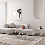 Дизайнерский журнальный стол белый в форме геометрических фигур Cydogic варинант исполнения - 2 | Loft Concept в Барнауле