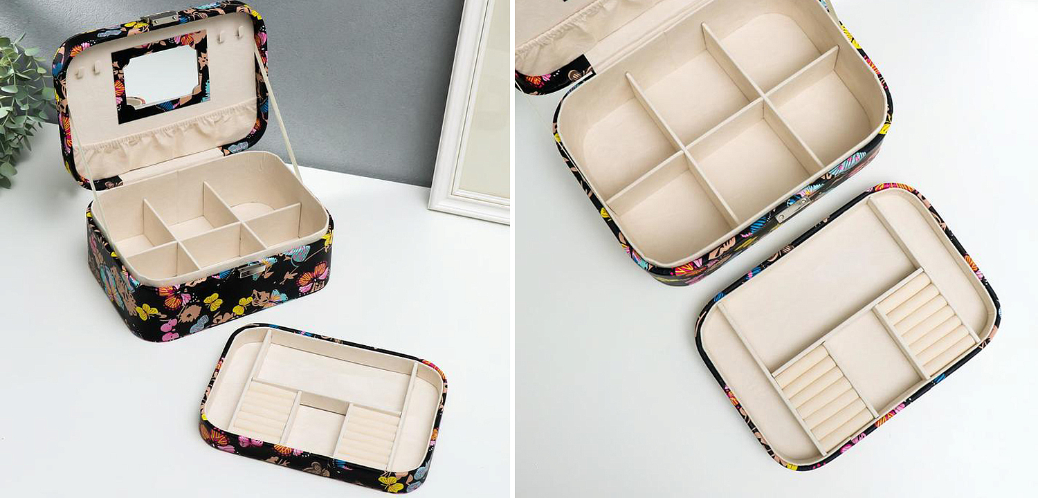 Шкатулка Butterflies Jewerly Organizer Box Шкатулка Butterflies Jewerly Organizer Box - Loft-Concept в Барнауле