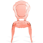 Прозрачный стул розовый LOUIS GHOST CHAIR Pink варинант исполнения - 2 | Loft Concept в Барнауле