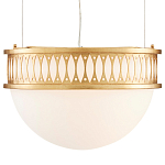 Подвесной светильник с фактурным золотым каркасом Exceptional Classic Design варинант исполнения - 1 | Loft Concept в Барнауле