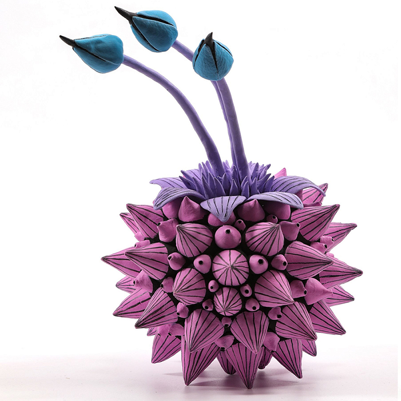 Статуэтка тропический фрукт Tropical Fruit Alien Blue Tulip Розовый Сиреневый Голубой Статуэтка тропический фрукт Tropical Fruit Alien Blue Tulip Розовый Сиреневый Голубой в Барнауле | Loft Concept