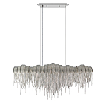 Люстра подвесная с металлическими дугами и длинными цепочками 115 см Atlantis Chain варинант исполнения - 11 | Loft Concept в Барнауле