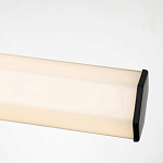 Бра для ванных комнат горизонтальное с длинным белым матовым плафоном в форме шестиугольника на круглом основании Hinkley варинант исполнения - 3 | Loft Concept в Барнауле