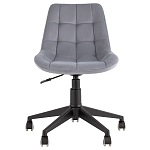 Мягкое компьютерное кресло Plushe Grey варинант исполнения - 3 | Loft Concept в Барнауле