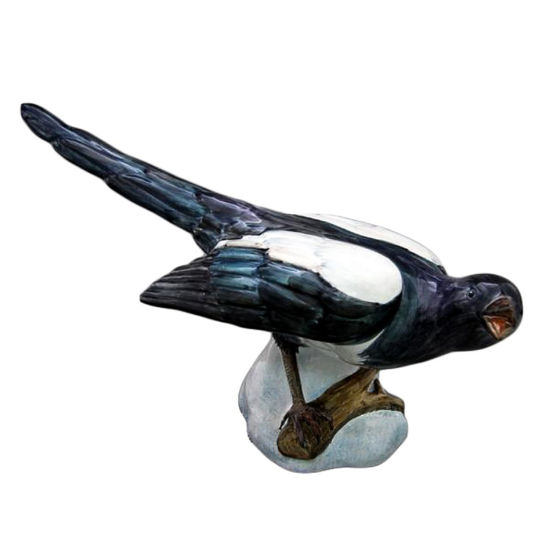 Статуэтка Magpie Черно-белый Статуэтка Magpie Черно-белый в Барнауле | Loft Concept