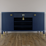 Комод-буфет Elsa Dreams Blue с открытыми полками   варинант исполнения - 5 | Loft Concept в Барнауле