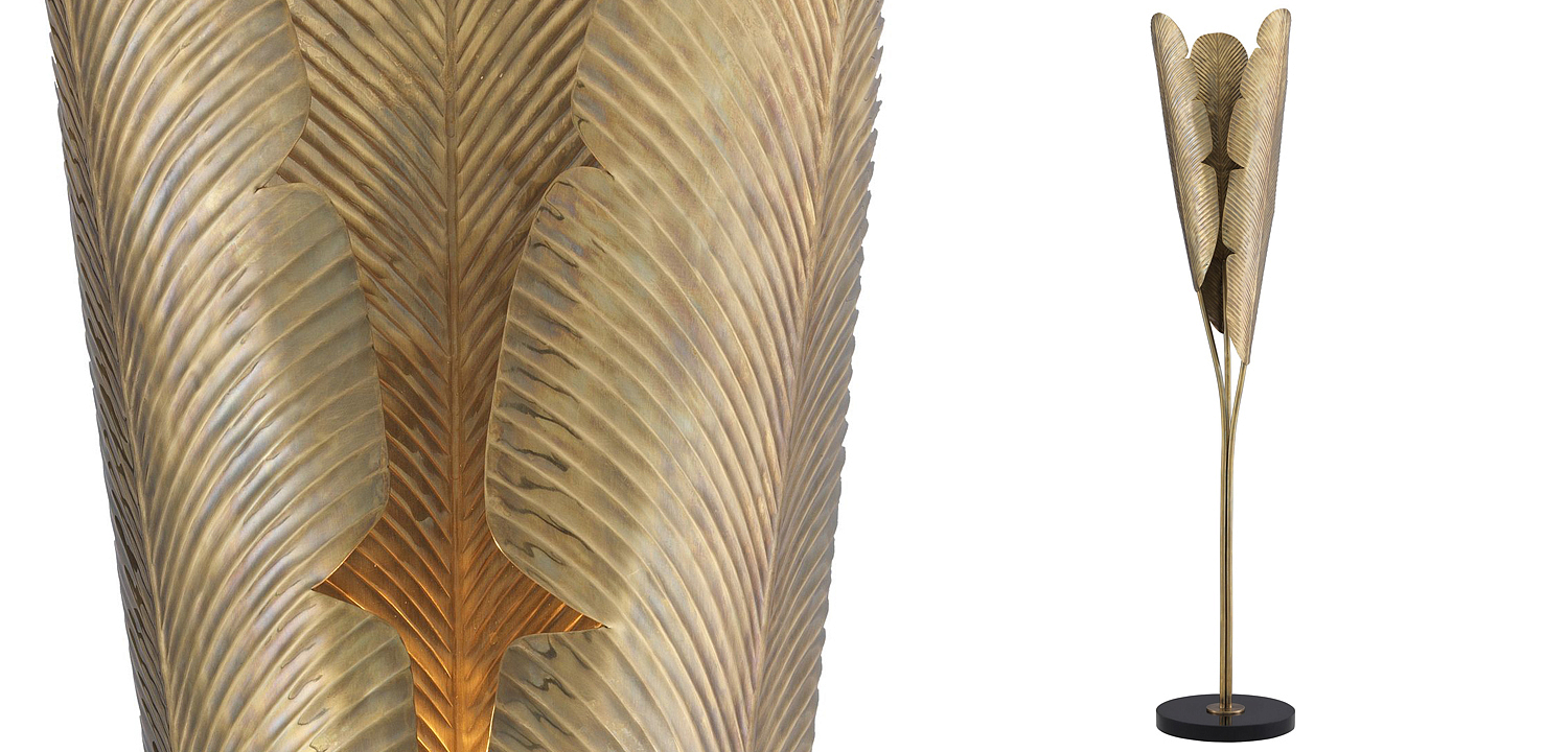 Торшер Eichholtz Floor Lamp Plantain Торшер Eichholtz Floor Lamp Plantain - Loft-Concept в Барнауле