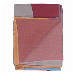 Плед из хлопка с абстрактным принтом Elysian Flow Ember варинант исполнения - 2 | Loft Concept в Барнауле