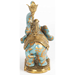 Фарфоровый подсвечник Слон с эмоцией Fluens варинант исполнения - 5 | Loft Concept в Барнауле