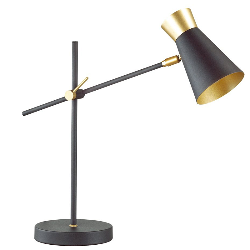 Настольная лампа Gold Secret Table Lamp Черный Золотой Настольная лампа Gold Secret Table Lamp Черный Золотой в Барнауле | Loft Concept