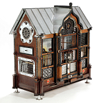 Декоративная антикварная клетка Wise Raven варинант исполнения - 2 | Loft Concept в Барнауле