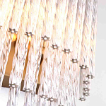 Бра с прозрачными стеклянными трубочками и металлическим основанием Nembus варинант исполнения - 2 | Loft Concept в Барнауле