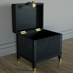 Сундук Eye Elsa Dreams Black варинант исполнения - 2 | Loft Concept в Барнауле