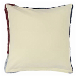 Чехол на подушку с рисунком серо-синего цвета Elan Textured варинант исполнения - 2 | Loft Concept в Барнауле