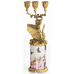 Фарфоровый подсвечник Лебедь с ангелом Asse варинант исполнения - 5 | Loft Concept в Барнауле