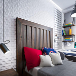 Гипсовая 3D Панель E-05 варинант исполнения - 1 | Loft Concept в Барнауле