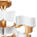 Люстра фигурная в сочетании белого и золотого цвета Shapes Inspired by Nature варинант исполнения - 1 | Loft Concept в Барнауле