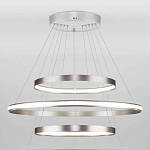 Люстра Light Ring Vertical Silver 5 колец серебро варинант исполнения - 4 | Loft Concept в Барнауле