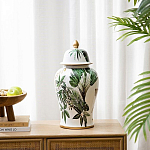 Ваза из фарфора с ручной росписью Leopard Collection  варинант исполнения - 4 | Loft Concept в Барнауле