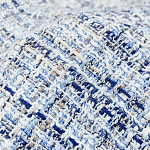 Мебельная ткань Букле синий цвет 150 см T2-118 варинант исполнения - 1 | Loft Concept в Барнауле