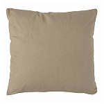 Подушка декоративная хлопковая бежевого цвета с абстрактным принтом Elysian Flow Sand варинант исполнения - 2 | Loft Concept в Барнауле