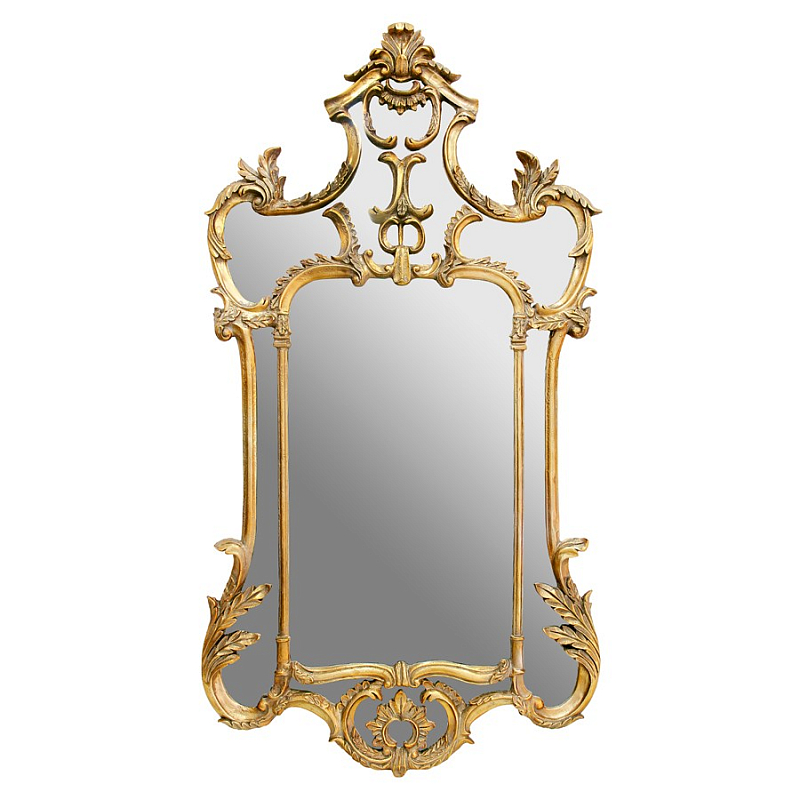 Зеркало Golden Monogram Flora Золотой Зеркало Golden Monogram Flora Золотой в Барнауле | Loft Concept