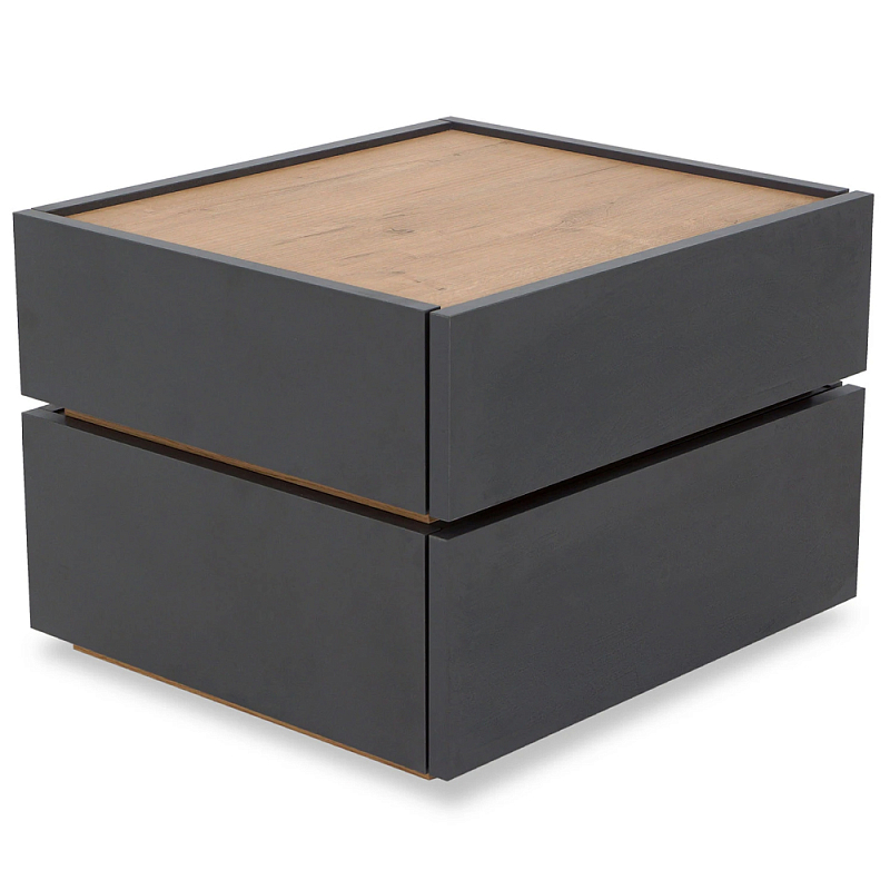 Прикроватная тумба Unity Nightstand Темно-серый Древесина Прикроватная тумба Unity Nightstand Темно-серый Древесина в Барнауле | Loft Concept