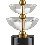 Настольная лампа с чашеобразными дисками на корпусе Glowing Waterfall варинант исполнения - 1 | Loft Concept в Барнауле