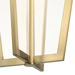  Подвесной светильник золотого цвета в форме фонаря Kichler варинант исполнения - 2 | Loft Concept в Барнауле