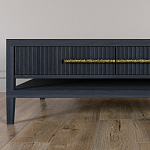 Кофейный стол Primo с двумя ящиками Черный дуб варинант исполнения - 3 | Loft Concept в Барнауле