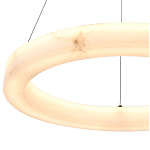 Люстра круглая с цельным каменным корпусом Unbreakable Stone варинант исполнения - 7 | Loft Concept в Барнауле