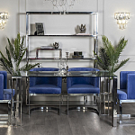 Стол обеденный металлический Weightlessness варинант исполнения - 4 | Loft Concept в Барнауле