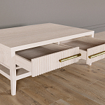 Кофейный стол Primo с двумя ящиками Светлый дуб варинант исполнения - 7 | Loft Concept в Барнауле