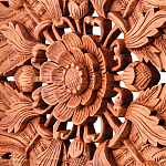 Панно из дерева квадратное Novala Panel With Trees варинант исполнения - 2 | Loft Concept в Барнауле