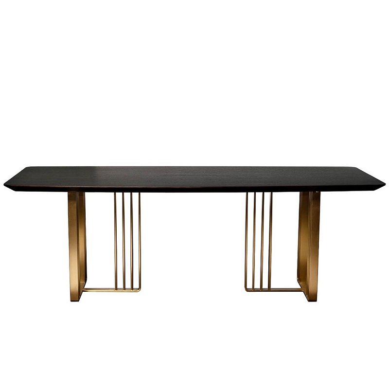 Стол обеденный Original black 220 Черный Золотой Стол обеденный Original black 220 Черный Золотой в Барнауле | Loft Concept